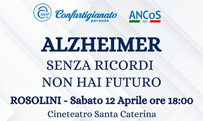 Professor Ottavio Arancio con l'incontro Alzheimer senza ricordi non hai futuro