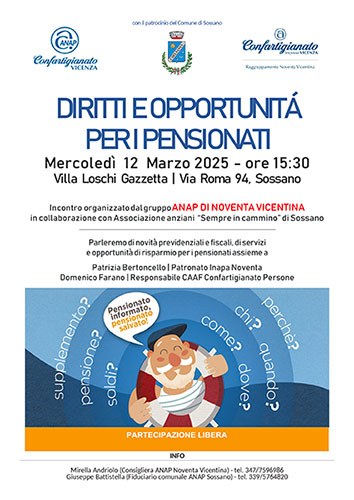 diritti e opportunità per i pensionati