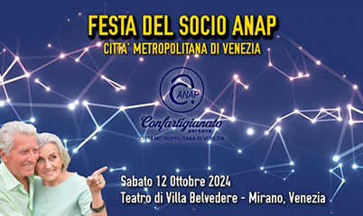 Festa Socio Anap Città Metropolitana Venezia