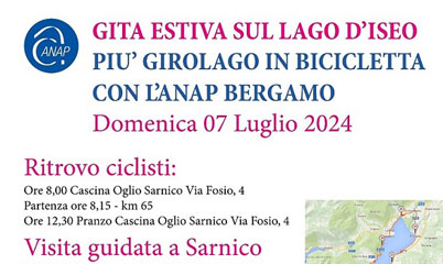Gita al Lago d’Iseo: biciclettata e meraviglie di Sarnico