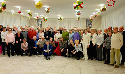 Grande successo per la Cena di Natale dei Pensionati ANAP Biella