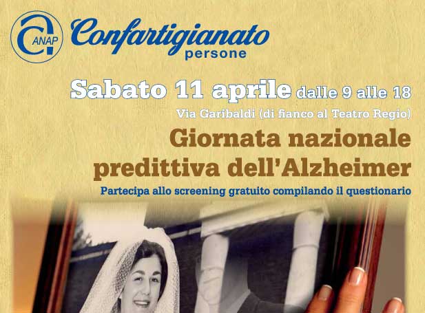 Convegno nazionale Alzheimer a Parma con Anap Confartigianato