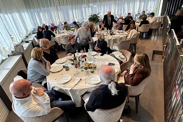 Pranzo festa ANAP Lecco con premiazione maestri