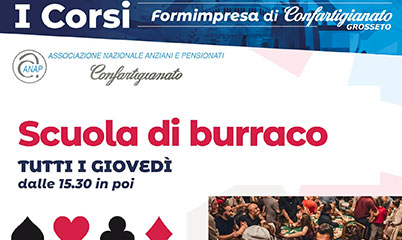 Corso gratuito di Burraco