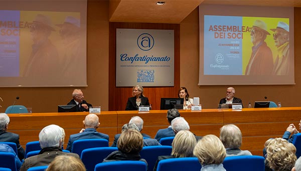 Tavolo relatori Assemblea ANAP Vicenza 2024